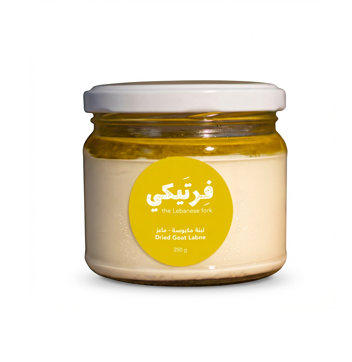Dried Goat Labne 250g – Artisanal Lebanese Goat Milk Labne