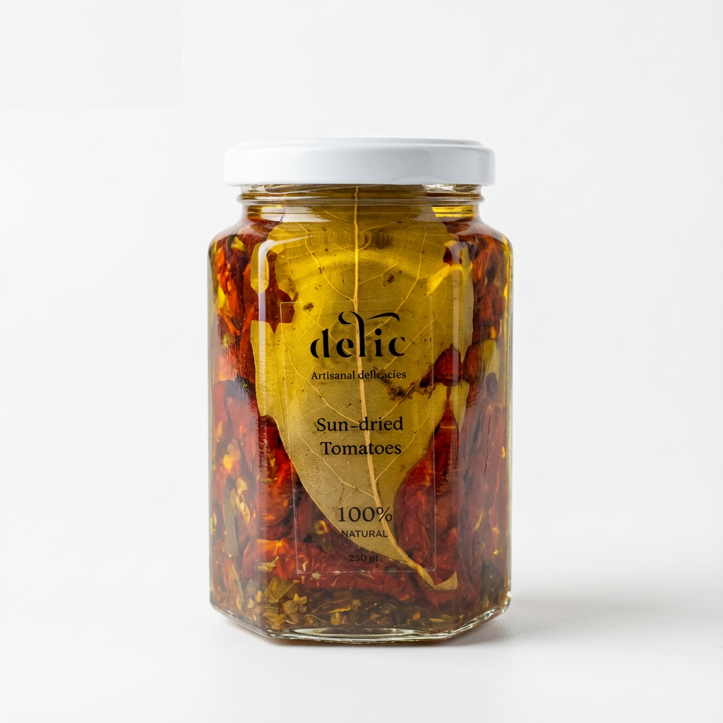 Sun-Dried Tomatoes in Olive Oil — by Delic 250g