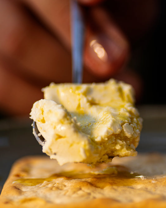 Goat Labne Plain - Serving Suggestion